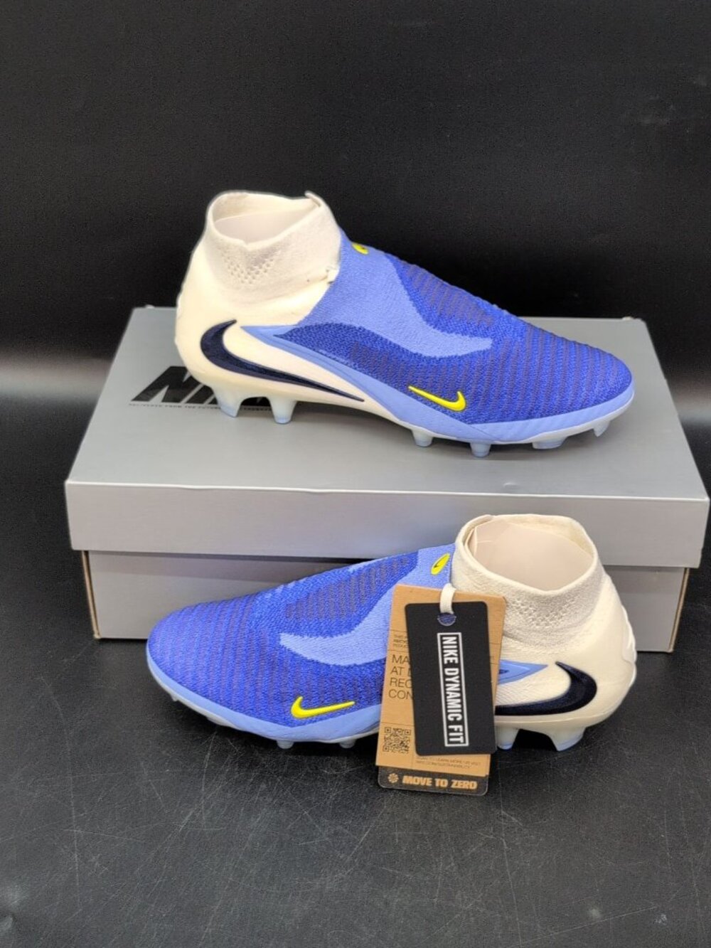 Nike Phantom 6 High Elite FG Soccer Cleats Men's Shoes 6.5 Racer Blue HQ2328-400